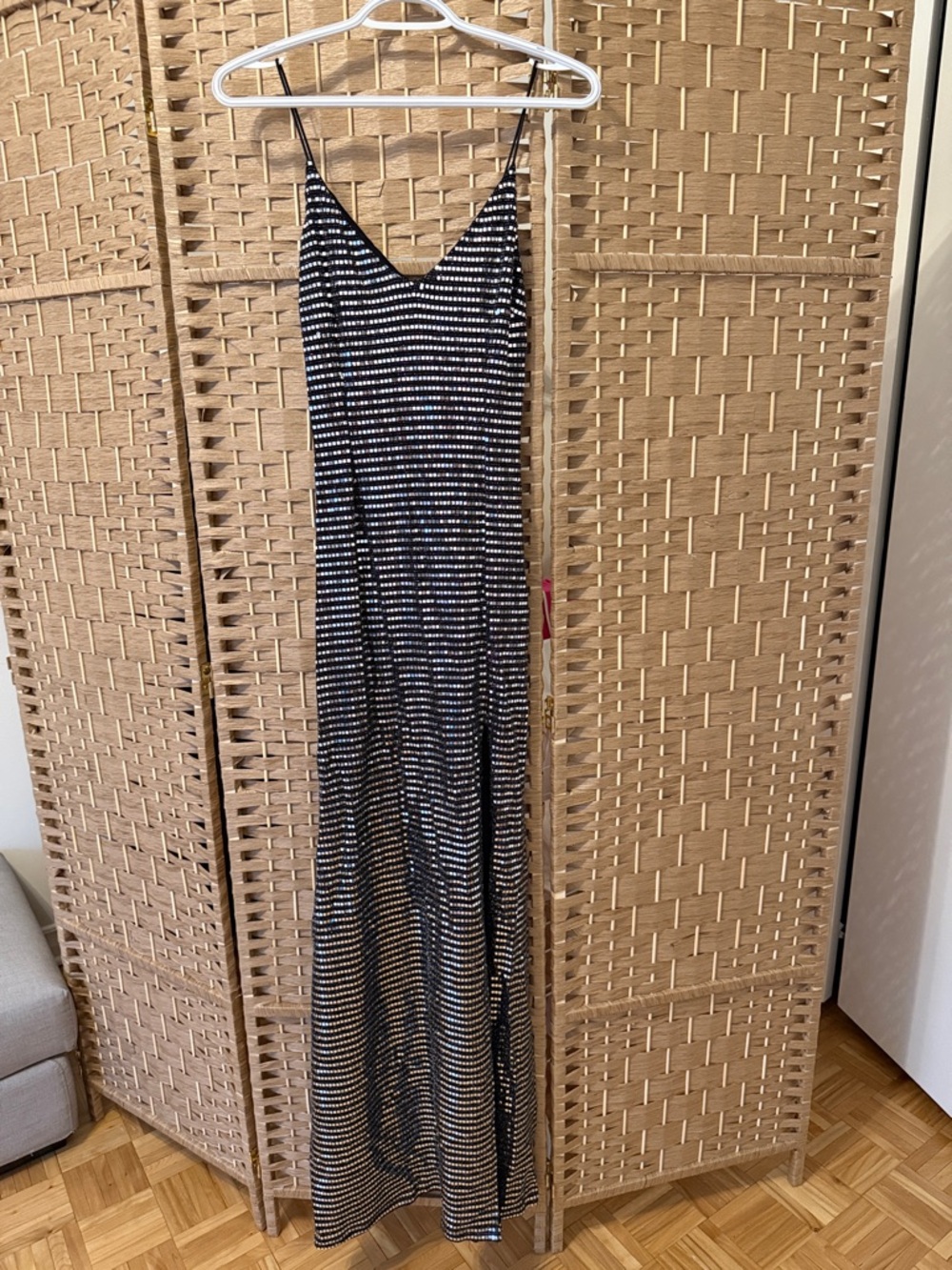 NWT Aqua for Bloomingdales size Small shimmering floor length gown